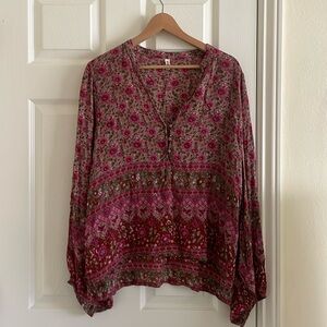 Spell bell sleeve top.